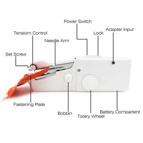 Portable Handheld sewing machine