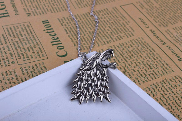 Direwolf necklace