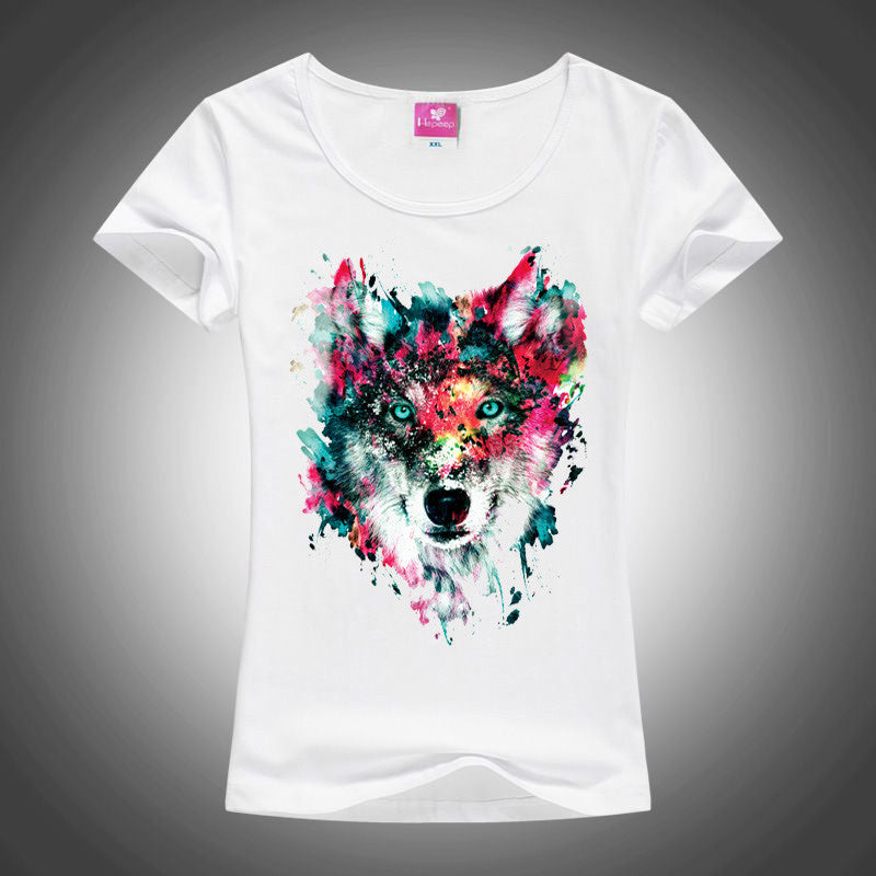 Ladies Wolf Tshirt