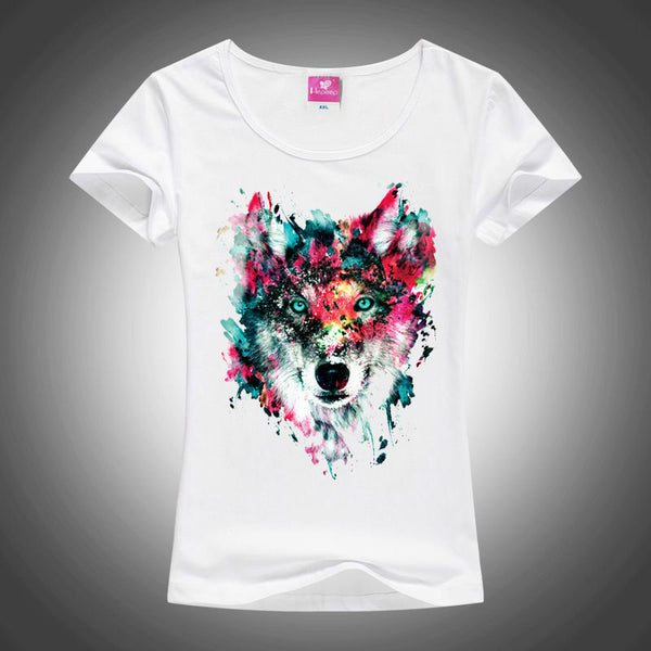 Ladies Wolf Tshirt
