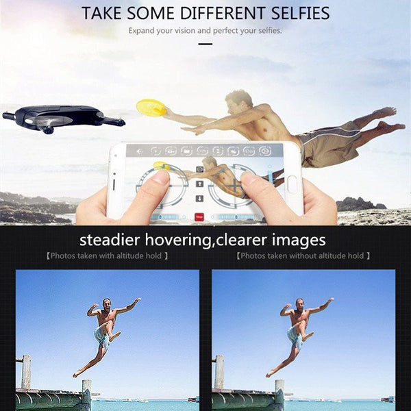 FOLDABLE MINI SELFIE DRONE