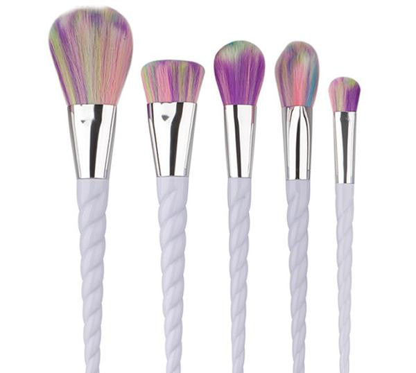 Unicorn Makeup Brush Set (5) (Free Shipping)