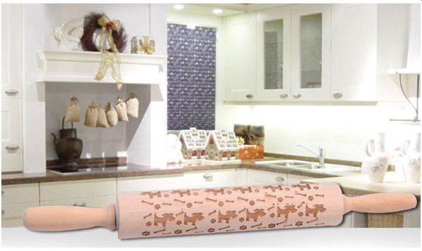 Christmas 3D Rolling Pin