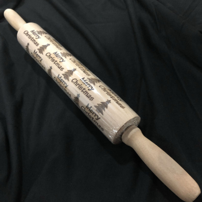 Christmas 3D Rolling Pin