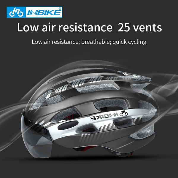 Cycling Helmet with Goggles Ultralight (Free shipping)