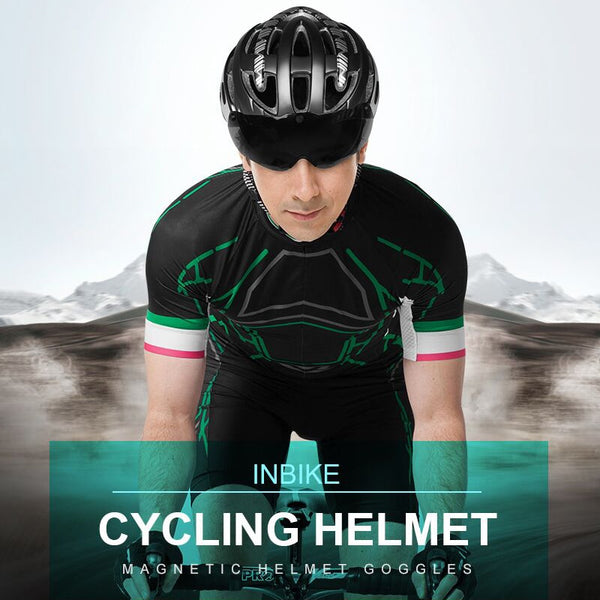 Cycling Helmet with Goggles Ultralight (Free shipping)