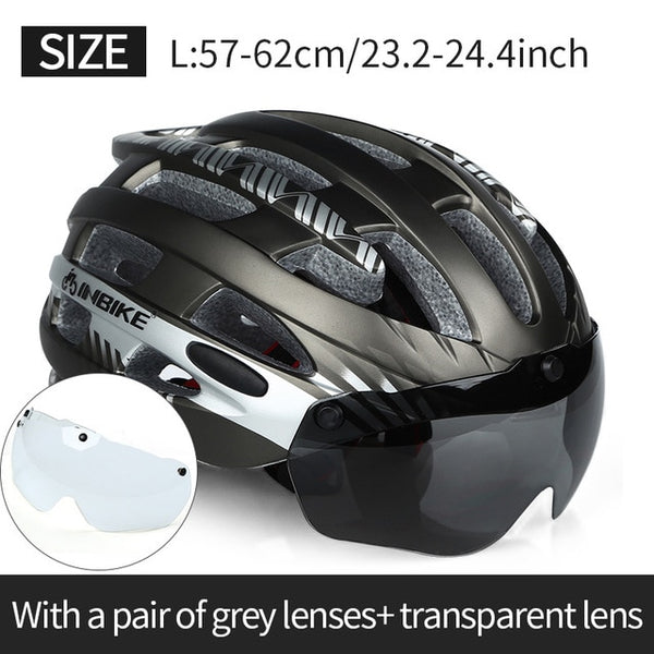 Cycling Helmet with Goggles Ultralight (Free shipping)