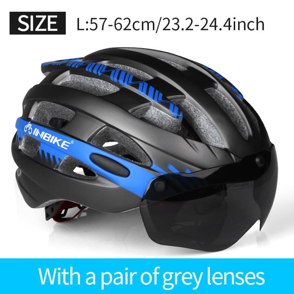 Cycling Helmet with Goggles Ultralight (Free shipping)