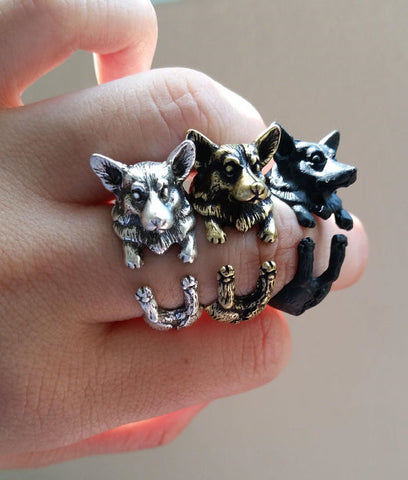 Wolf Wrap Ring
