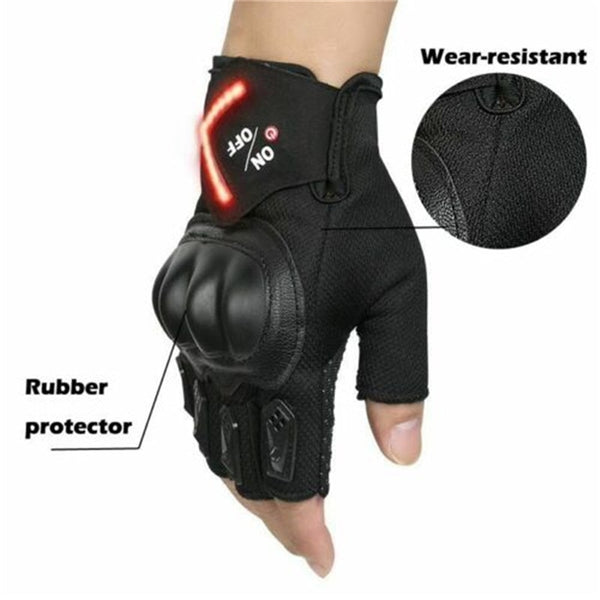 LED Turn Signal Gloves (Free Shipping)
