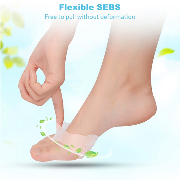 Silicone Padded Forefoot Insoles High Heel Shoes Pad Gel