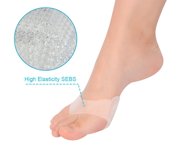Silicone Padded Forefoot Insoles High Heel Shoes Pad Gel