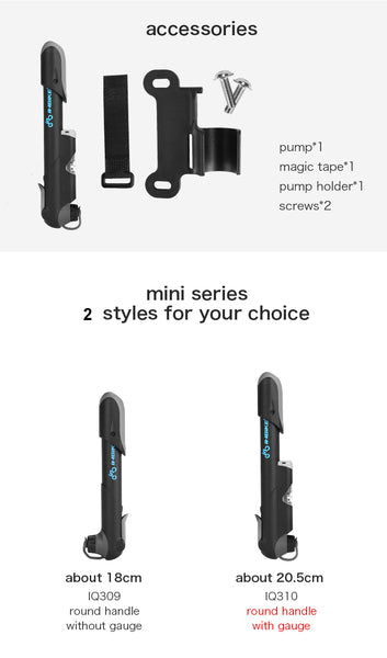 Portable Bicycle Mini Pump Mini (Free Shipping)