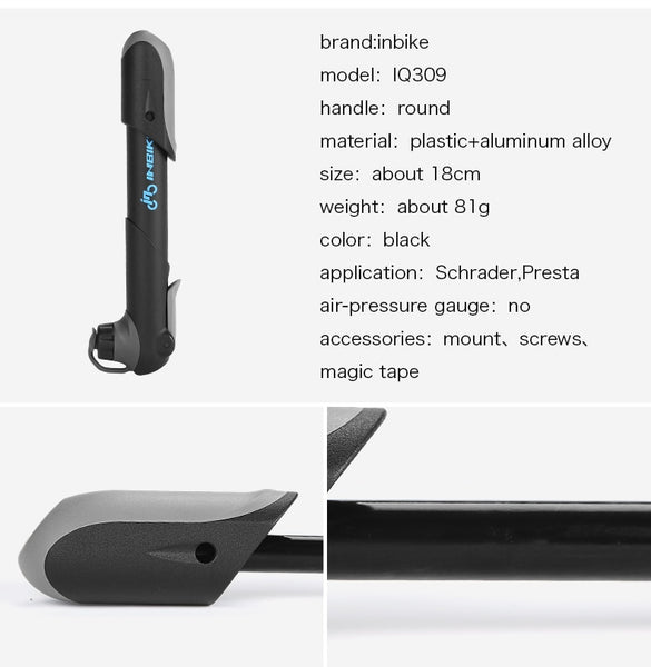Portable Bicycle Mini Pump Mini (Free Shipping)