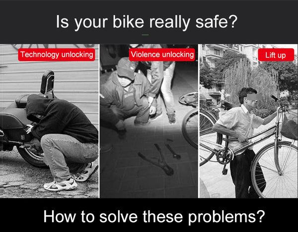 Anti-shear Cycling MTB Bike Lock