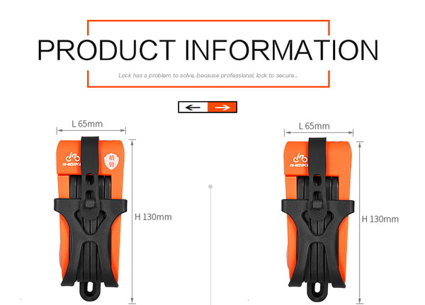 Anti-shear Cycling MTB Bike Lock