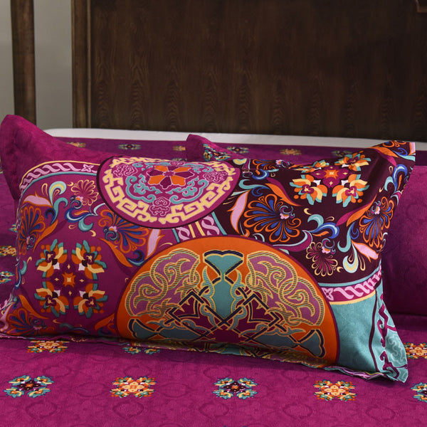 Assorted Bohemian Styled Bedding Set with Duvet Cover, Pillowcase and Flat Sheet (Free Shipping)