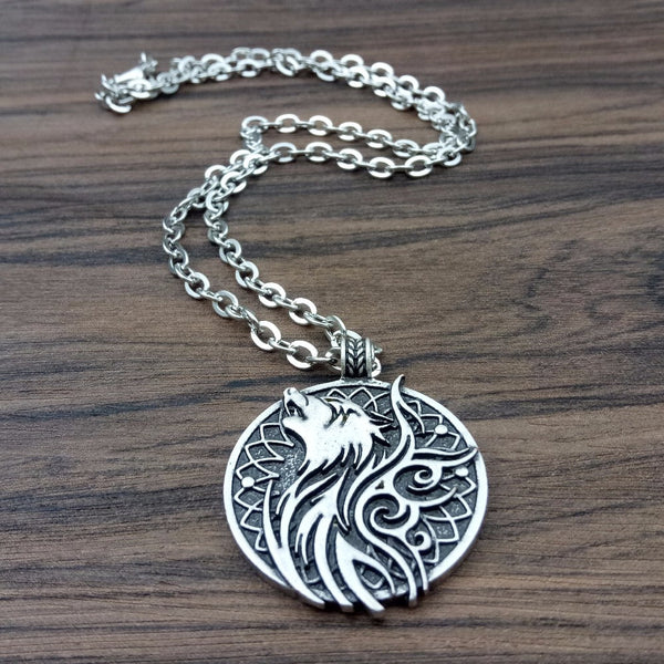 Odin Wolf Necklace