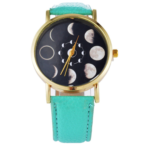 Solar Moon Phase Watch