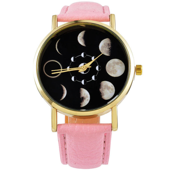 Solar Moon Phase Watch