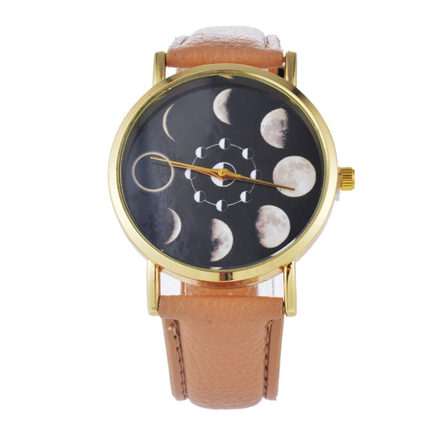 Solar Moon Phase Watch