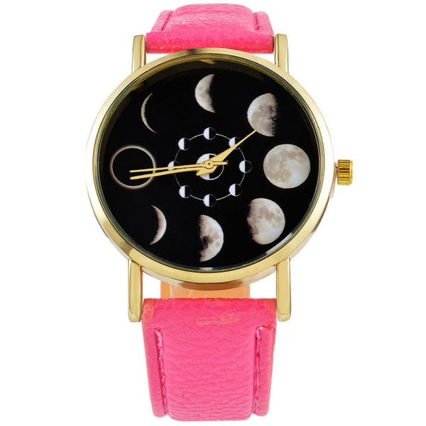 Solar Moon Phase Watch