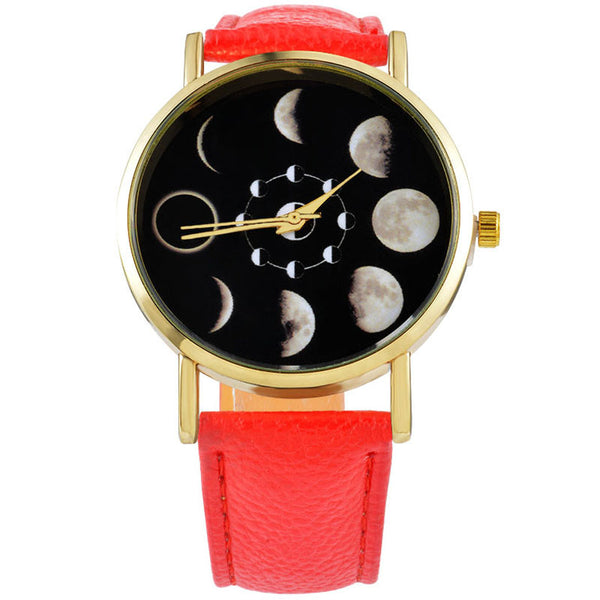 Solar Moon Phase Watch