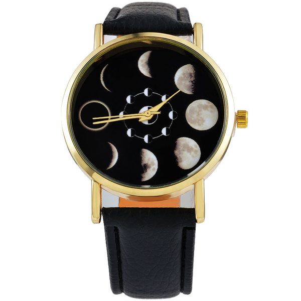 Solar Moon Phase Watch