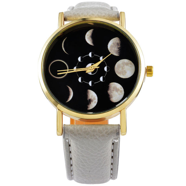 Solar Moon Phase Watch
