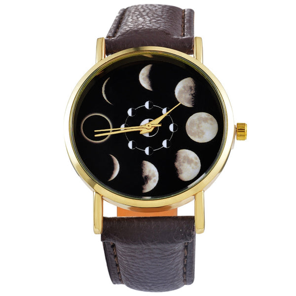 Solar Moon Phase Watch