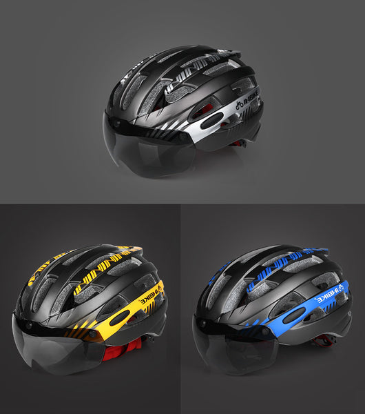 Cycling Helmet with Goggles Ultralight (Free shipping)
