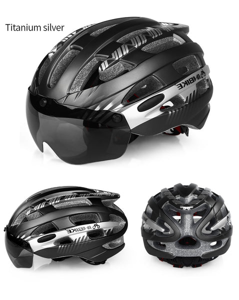 Cycling Helmet with Goggles Ultralight (Free shipping)