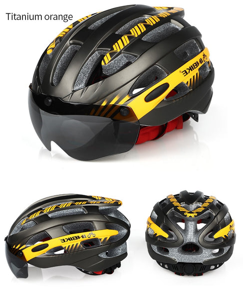 Cycling Helmet with Goggles Ultralight (Free shipping)