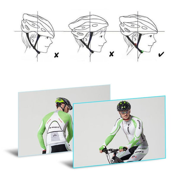 Cycling Helmet with Goggles Ultralight (Free shipping)