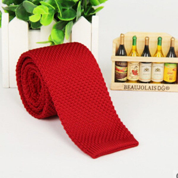 Slim Woven Tie