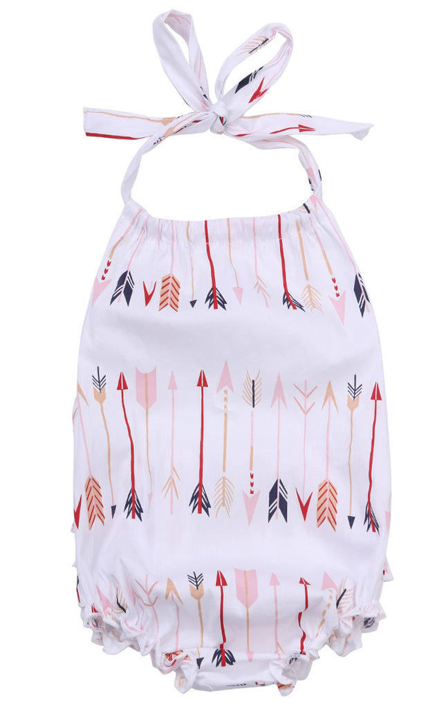 Cute baby girl halter jumpsuit <3
