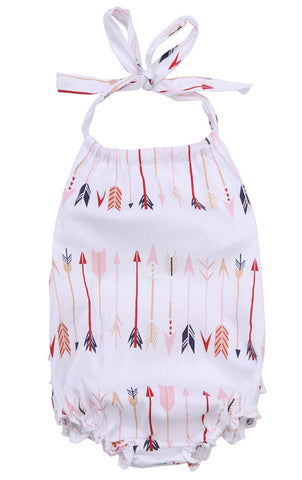 Cute baby girl halter jumpsuit <3