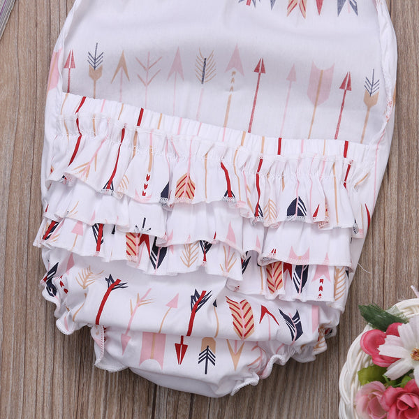 Cute baby girl halter jumpsuit <3