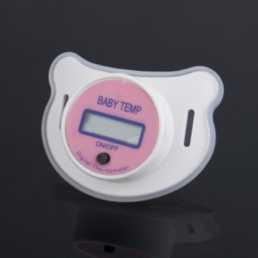 Baby Pacifier LCD Digital Mouth Thermometer