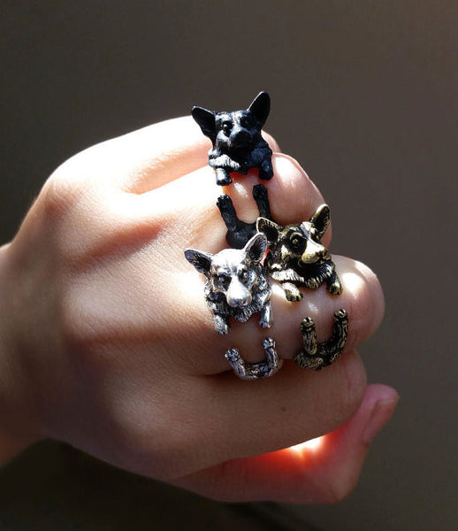 Wolf Wrap Ring