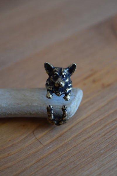 Wolf Wrap Ring