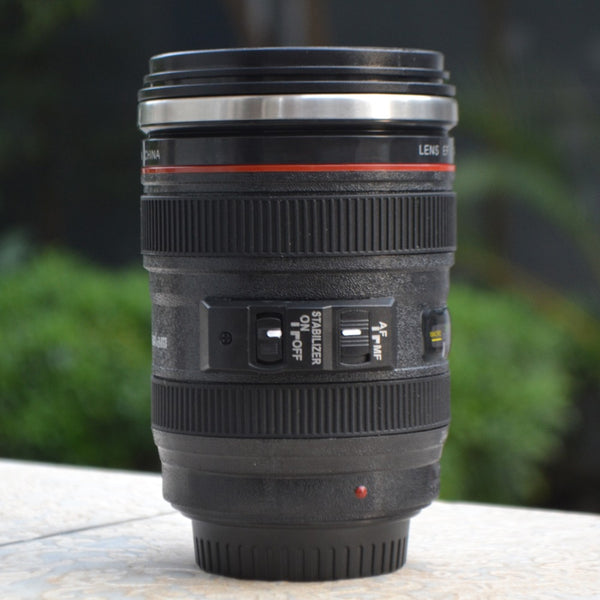 Camera Lens Stirring Mug