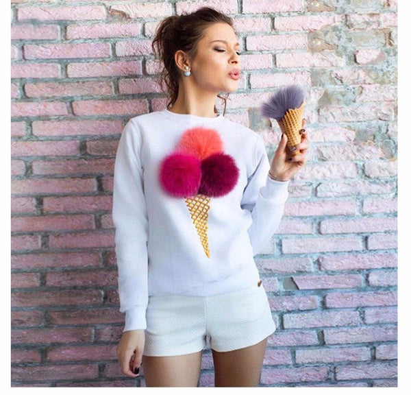 Winter Ice Cream Sweatshirt Series