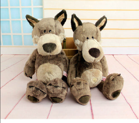 Wolf plush doll (35cm) (Free shipping)