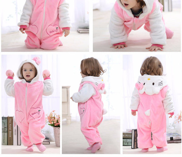 Cute baby Animal Rompers
