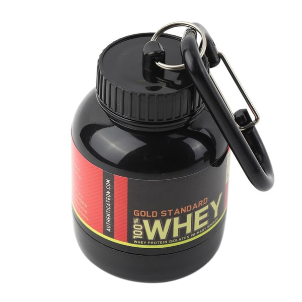 Refillable Protein Powder bottle (Keychain)
