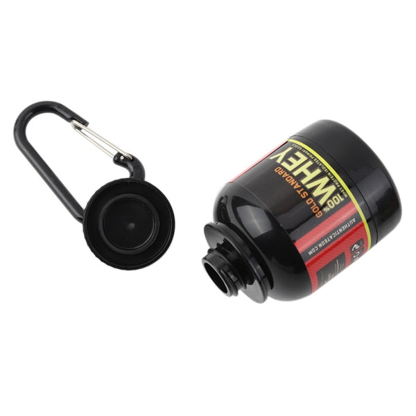 Refillable Protein Powder bottle (Keychain)