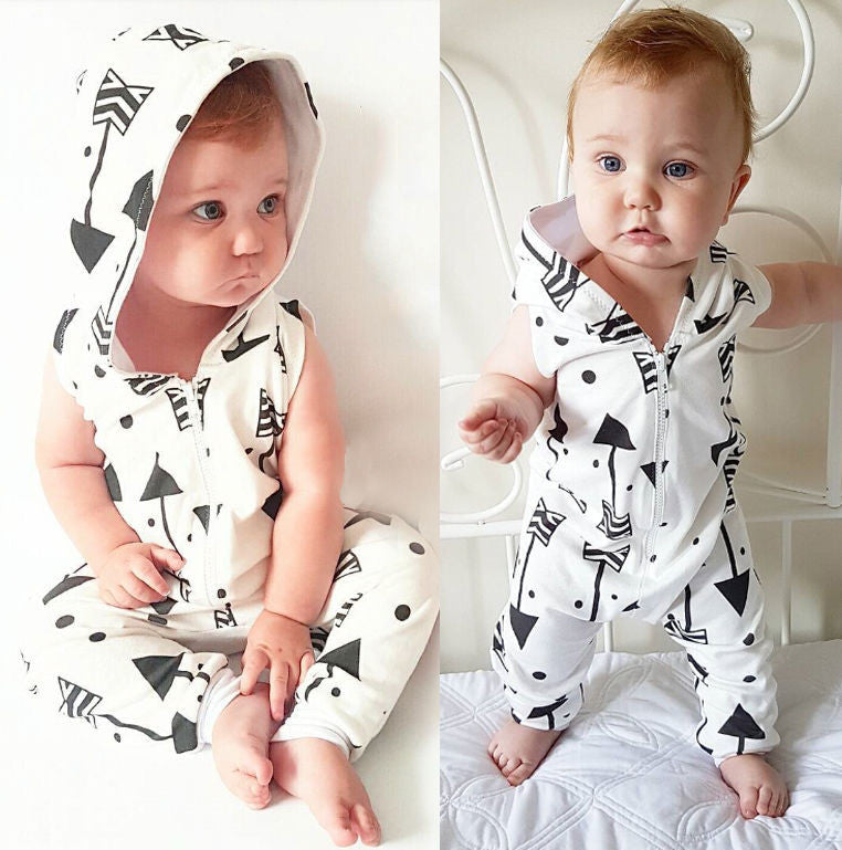 Baby Boy Arrow Romper
