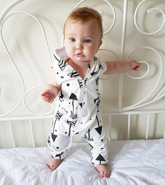 Baby Boy Arrow Romper