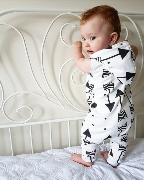 Baby Boy Arrow Romper